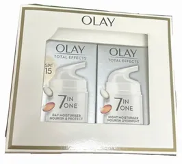 (Hàng Nhập Khẩu) Set kem dưỡng da ngày và đêm Olay Total Effects 7 in One 37ml - làm sáng da, hàng nhập Mỹ 913434