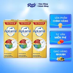 Sữa pha sẵn Aptamil Super Gold Kid 1Y+, tiêu hóa khỏe mạnh, đề kháng vững vàng