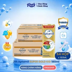 COMBO 2 THÙNG Sữa dinh dưỡng pha sẵn Aptamil Super Gold KID 180ml
