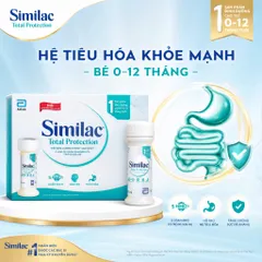 Lốc 4 Chai Sữa nước Similac Total Protection dành cho bé sinh mổ( Không núm )