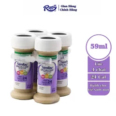 Lốc 4 sữa nước Similac Special Care 24 kcal dành cho bé sinh non 59ml