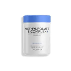 Viên Uống Codeage B Complex+ Hỗ Trợ Tăng Cường Trí Nhớ, Giảm Căng Thẳng, Dễ Uống, 60 Viên - Bổ Não Tự Nhiên cho Sức Khỏe Tinh Thần 916853