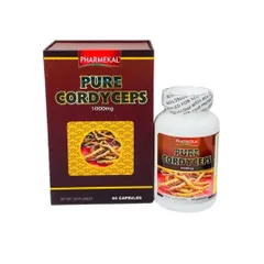 Viên uống Pure Cordyceps hộp 60V PHARMEKAL Đông trùng hạ thảo