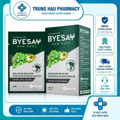 Dung Dịch Byesay Nam Dược - TPBVSK Hỗ Trợ Bảo Vệ Gan, Giảm Tác Hại Của Rượu Bia Đến Gan -  Hộp 6 Túi x 60ml