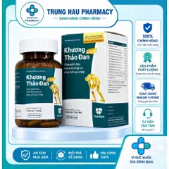 Viên uống Khương Thảo Đan Gold hỗ trợ giảm đau và phục hồi sụn khớp (Hộp 30 viên)