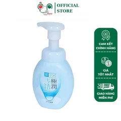 Sữa rửa mặt tạo bọt Hada Labo Nhật Bản nhẹ nhàng làm sạch bụi bẩn, dầu thừa, bã nhờn trên da - Chai 160ml