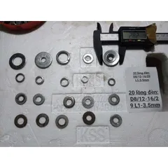 Long đền vòng đệm tháo máy Nhật Japan combo 20 cái  nhiều size khác nhau.