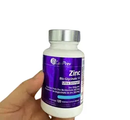 Viên kẽm Zinc Canprev tăng cường, hỗ trợ miễn dịch CanPrev Zinc Bis-Glycinate 120 viên