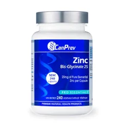 Viên kẽm Zinc Canprev tăng cường, hỗ trợ miễn dịch CanPrev Zinc Bis-Glycinate 240 viên