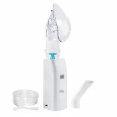 Máy xông khí dung cầm tay Fatzbaby Spray 2 A500LWD01 - Khí nén tiện lợi cho gia đình, sương mịn, đầy đủ phụ kiện cho người lớn và trẻ em