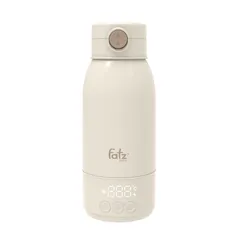 Bình Đun và Hâm Nước Pha Sữa Di Động Fatzbaby Mini Smart 17 FB3806BT - Dung Tích 500ml, Pin 4350mAh, Giữ Nhiệt Thời Gian Thực