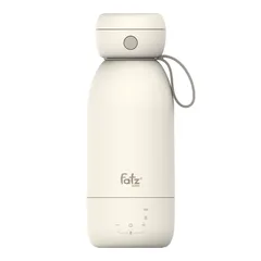 Bình Hâm Nước Pha Sữa Di Động Fatzbaby Mini Smart 15 FB3842FD - Dung Tích 500ml, Điều Khiển Cảm Ứng, Hiển Thị Nhiệt Độ Thời Gian Thực