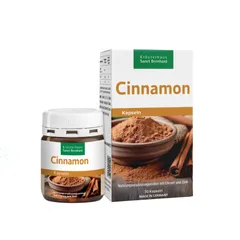 Viên uống hỗ trợ đường huyết Sanct Bernhard Cinnamon Capsules - Chiết xuất quế tự nhiên, cải thiện chuyển hóa, ổn định chỉ số đường huyết - Hàng nhập khẩu 30 viên
