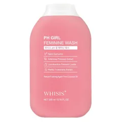 Dung dịch vệ sinh phụ nữ Whisis pH Girl - Làm sạch nhẹ nhàng, duy trì pH tự nhiên cho vùng da nhạy cảm, chai 200ml