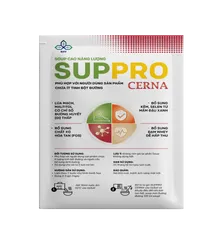 Soup Dinh Dưỡng Suppro Cerna Cho Người Tiểu Đường - Hỗ Trợ Ổn Định Đường Huyết, Chất Dinh Dưỡng Thiết Yếu, 12 Gói Hộp