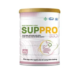 Suppro Bio - Soup Dinh Dưỡng Hỗ Trợ Tiêu Hóa Cho Người Lớn & Trẻ Em Trên 3 Tuổi - Hộp 12 Gói Bổ Sung Vitamin