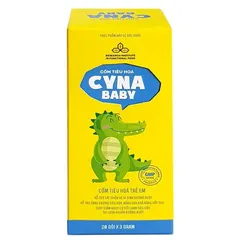 Cốm Tiêu Hóa Cyna Baby Cho Bé Từ 1 Tuổi - Hỗ Trợ Kích Thích Ăn Ngon, Tăng Cường Hệ Tiêu Hóa, Bổ Sung Lợi Khuẩn 20 Gói