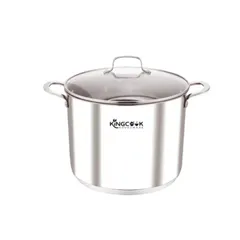 (Hàng nhập khẩu) Nồi luộc gà inox 5 đáy size 32cm Kingcook KPO1750-32