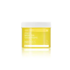 Tẩy Da Chết Chanh Neogen Dermalogy Lemon Bright PHA Gauze Peeling - Hộp 30 Miếng Dưỡng Sáng Da, Mờ Thâm, Dịu Nhẹ Cho Mọi Loại Da