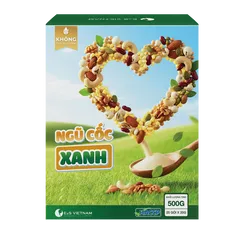 [Mã giảm giá lên tới 20%] Ngũ Cốc Nội Tiết Tố Như Ý Xanh 500g - Hỗ Trợ Tăng Khả Năng Thụ Thai Cho Phụ Nữ Trên 35 Tuổi, Dinh Dưỡng Tự Nhiên Không Chất Bảo Quản