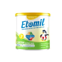 Sữa Etomil 3x Grow hương vani cho bé từ 6-36 tháng tuổi