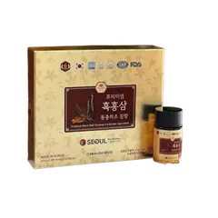 (Hàng nhập khẩu) Cao Hắc sâm Hàn Quốc Premium Black Red Ginseng Cordyceps Agarwood