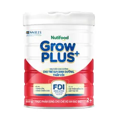 Sữa bột GrowPLUS+ hỗ trợ tăng cân cho bé trên 2 tuổi