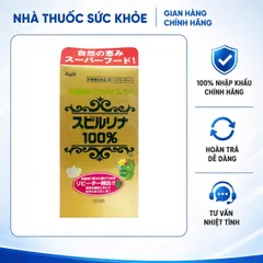Tảo xoắn Spirulina Nhật Bản 2200 viên - Thực phẩm chức năng dinh dưỡng cao cho sức khỏe, hỗ trợ làm đẹp và tăng cường sức đề kháng