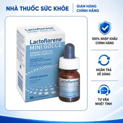 [Date T1/2027] Men Vi Sinh Hỗ Trợ Tiêu Hóa Cho Bé Lactoflorene Mini Gocce 6ml - Dạng Nhỏ Giọt Tiện Lợi, An Toàn Cho Trẻ Em và Người Lớn