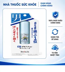 Lăn Khử Mùi Deonatulle Đá Khoáng Cho Nam 20g