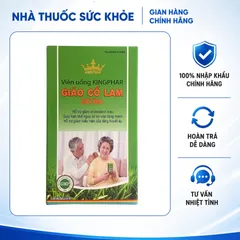 Viên uống Giảo Cổ Lam Extra Kingphar hỗ trợ tim mạch