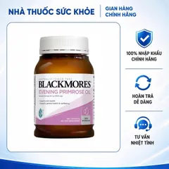 [Nhập khẩu] Viên Tinh Dầu Hoa Anh Thảo Blackmores Evening Primrose Oil - Hỗ Trợ Làm Đẹp Da và Cân Bằng Nội Tiết Tố - 190 Viên