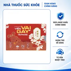 (Hàng chính hãng) Viên Vai Gáy Tín Phong Hỗ Trợ Giảm Đau Mỏi Vai Gáy, Tăng Cường Sức Khỏe Xương Khớp - Hộp 30 Viên