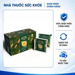 (Hàng chính hãng) Trà Sâm Đông Trùng Thái Minh Hộp 20 Gói - Hỗ Trợ Bồi Bổ Sức Khỏe, Tăng Cường Sức Đề Kháng