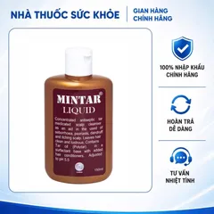 (Hàng chính hãng) Dầu Gội Mintar Liquid Gamma 150ml - Giúp Sạch Gàu, Giảm Ngứa Da Đầu
