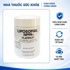[Hàng chính hãng- Đủ VAT] Viên uống trẻ hóa da Codeage Liposomal - Hỗ trợ đảo ngược lão hóa, tăng cường năng lượng và phục hồi tổn thương da, 90 viên
