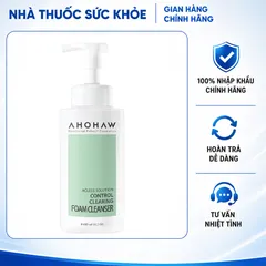 (Hàng nhập khẩu) Sữa Rửa Mặt Dạng Bọt Dành Cho Da Dầu Mụn Ahohaw Control Clearing Foam Cleanser 480ml