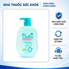 (Hàng nhập khẩu) Babini Head to Toe Wash 480ml - Sữa Tắm Gội Cho Bé