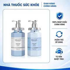 (Hàng nhập khẩu) Bộ Gội Xả Weilaiya Truffle Inspired Extra Volume & Luminous Repair 450ml x 2 - Sạch Thoáng, Phồng Tóc, Mềm Mượt