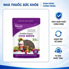 (Hàng nhập khẩu) Morlife Hạt Chia Hữu Cơ 1kg - Bổ Sung Dinh Dưỡng