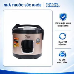 (Hàng chính hãng) Nồi Cơm Điện Hare HR-RC1801 1.8L - Công Suất 700W