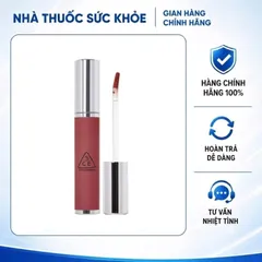 (Hàng nhập khẩu) Son Kem Bùn 3CE Hazy Lip Clay Hipamine Màu Nâu Đỏ Đun 4G