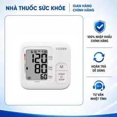 (Hàng nhập khẩu) Máy Đo Huyết Áp Điện Tử Bắp Tay Citizen CHUG330