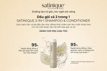 Dầu gội xả 2 trong 1 Amway Satinique