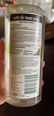 Ảnh đánh giá Nước Tẩy Trang Simple Micellar 200ml - Sản Phẩm Dành Cho Da Nhạy Cảm, Không Hương Liệu, Làm Sạch Dịu Nhẹ, Không Cần Rửa lại
