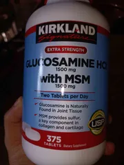 Ảnh đánh giá [Hàng nhập khẩu] Viên uống Glucosamine Kirkland HCL 1500mg với MSM 1500mg - Hỗ trợ xương khớp, hộp 375 viên cho người lớn