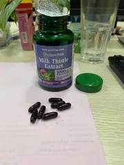 Ảnh đánh giá Viên uống Thải Độc Gan Milk Thistle Extract 1000mg 180 Viên - Hỗ trợ sức khỏe gan hiệu quả từ Puritan's Pride