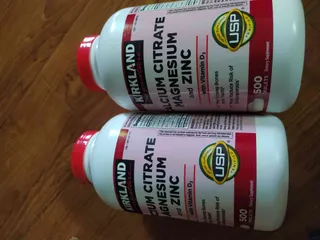Ảnh đánh giá Viên uống Canxi Citrate + Magie + Zinc Kẽm Kirkland 500 Viên - Bổ Sung Dinh Dưỡng Cho Sức Khỏe Xương Khớp Chắc Khỏe