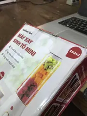 Ảnh đánh giá Máy Xay Sinh Tố Mini Jubilee Mart 450ML - Công Suất 40W, 10 Lưỡi Dao Inox Siêu Bén, Lý Tưởng Cho Gia Đình và Cá Nhân