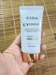 Ảnh đánh giá Kem chống nắng nâng tông da Waterfull Tone-up Sun Cream SPF 50+ 50ml - [d'Alba Official]